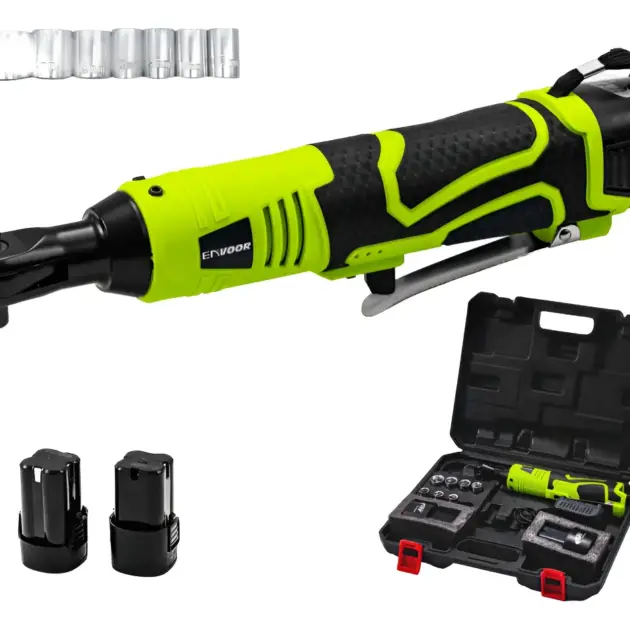 Llave Crique 3/8 Inalámbrica + 2 Baterías 2.0ah + Cargador