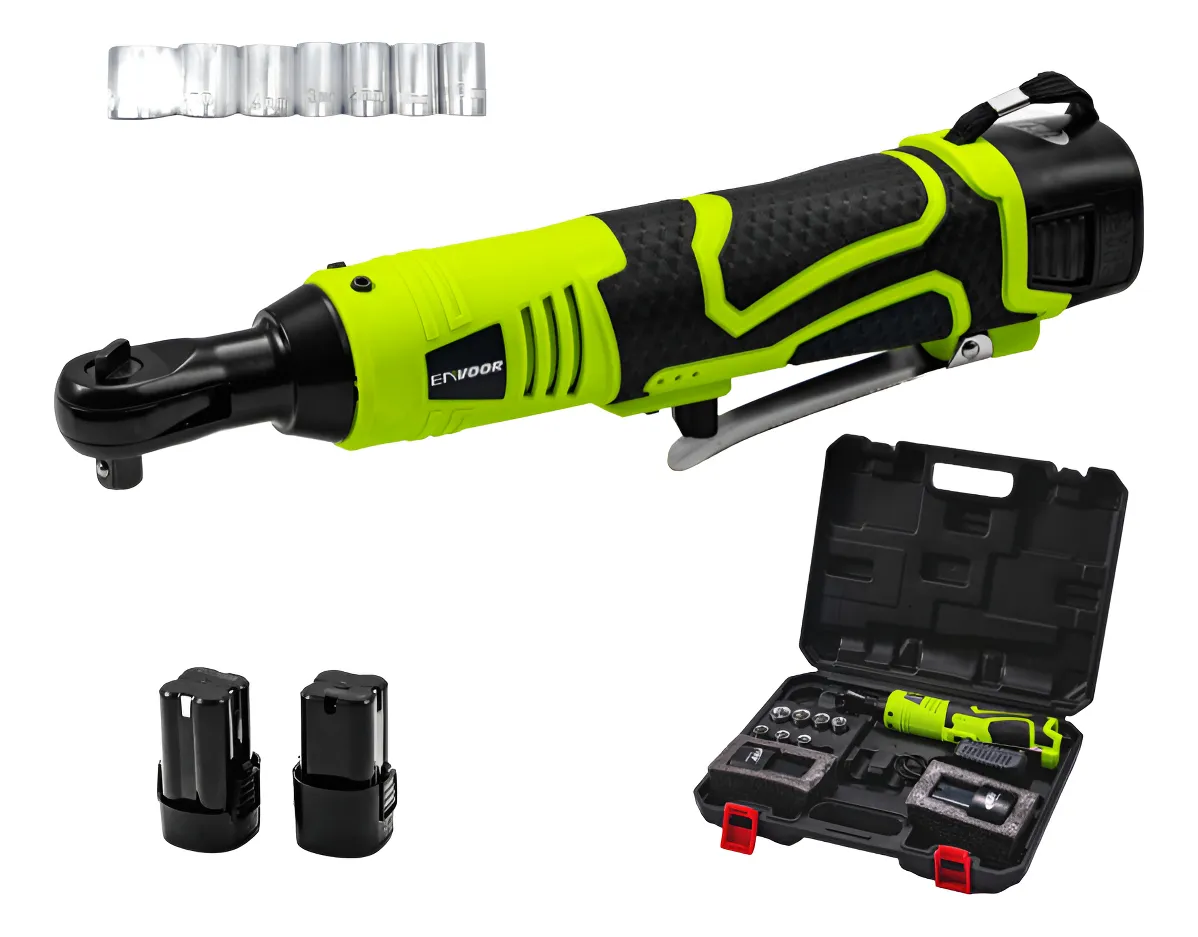 Llave Crique 3/8 Inalámbrica + 2 Baterías 2.0ah + Cargador