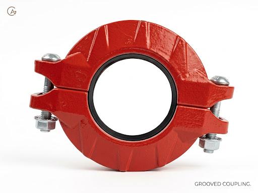 Acople de Reducción Flexible Ranurado 4" x 3" - Presión de Trabajo 300 PSI - Imagen 5